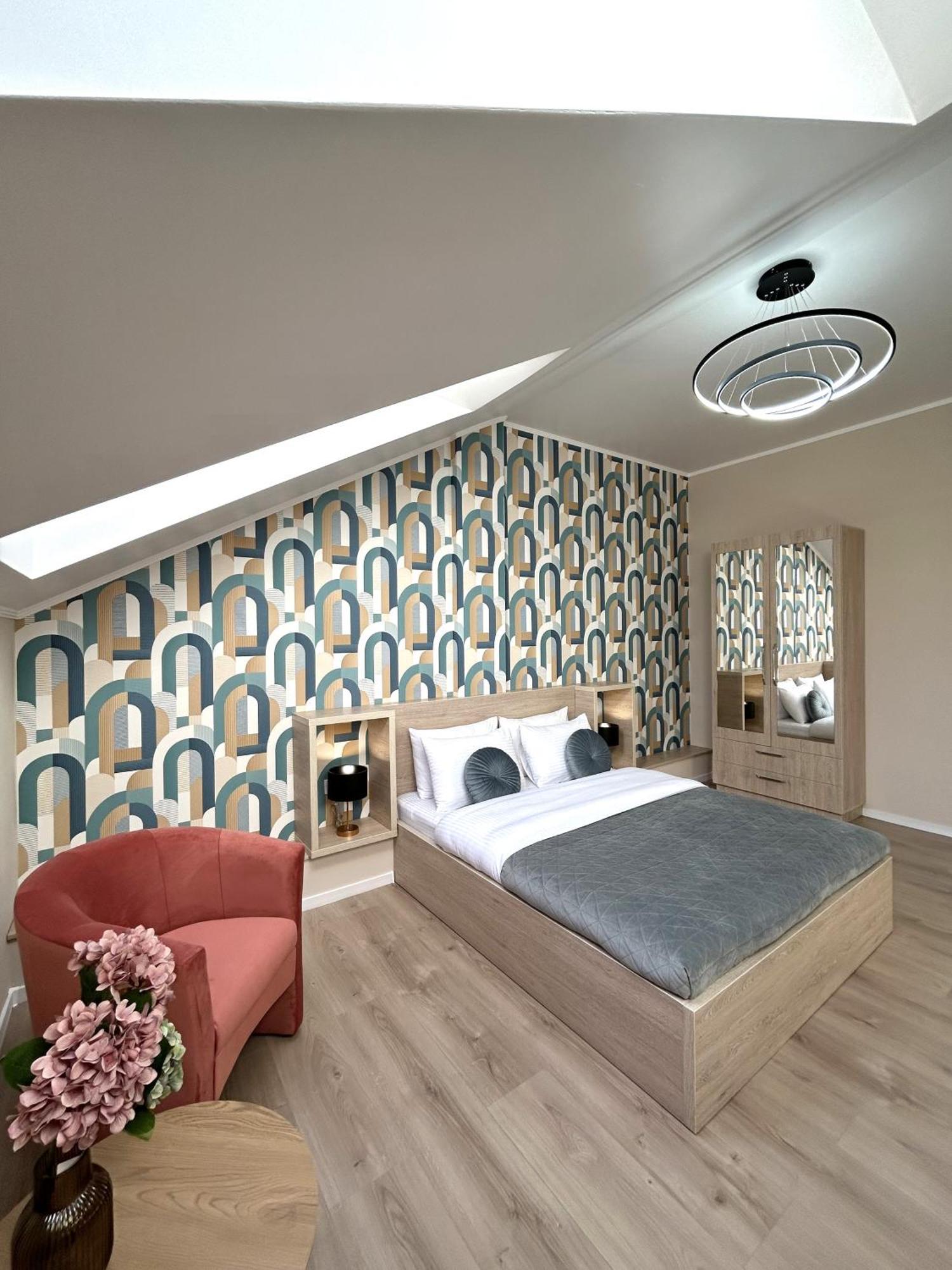 Modern Apartment In The City Center Leopoli Esterno foto